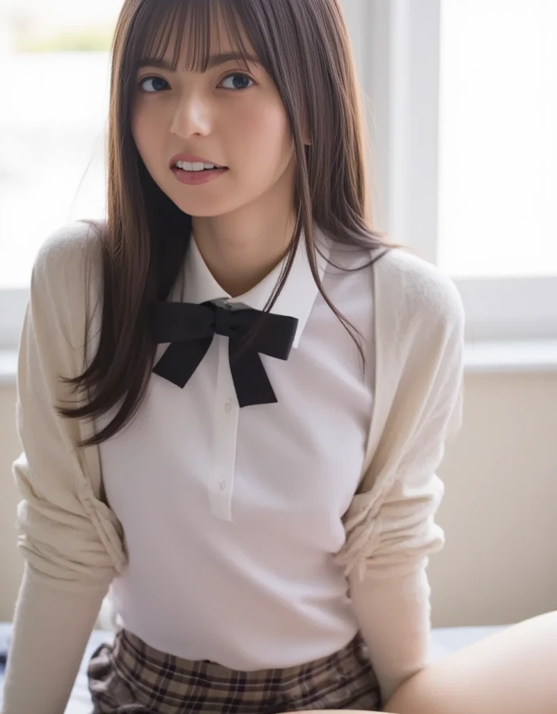 highest resolution、High level image quality、8K、true due diligence、원시 picturegraphy、top quality、masterpiece、table top、erotic、student、I like pink,white skin,knee,(flesh colored pantyhose),detail panties pattern、panties focus、pink panties、absurd,small face、 giant、중간에서 앞head 분리、The forehead is visible,(cold expression<꽉 It looks like,It looks like부심,Optimize,Thin anger)、masterpiece,top quality、Super high resolution A,원시 picture,wren,beautiful excrement,One, solo,dark expression,,whole body、Very good、JK ,High school girls,Japanese Female,stand,（photorealistic：1.37）、photon mapping,light blue ribbon,realistic、귀여운 small face,갈색 It looks like、Black socks、22 years old、(red bow tie)、radio city、physics based wrendering(물리 기반 wren더링)、Panorama、depth of fieldlurry background、picture,feminine,beautiful bridge, long legs, thin legs,long bob cut,(앞head가 보인다), head, Lips, blue_It looks like, cosoft,(pink shirt), (navy pleated skirt), knee이 다,thin clothes,, femur, black cotton socks,Nogizaka Idol, , Japan&#39;s island、반짝이는 It looks like、반짝이는 Lips、