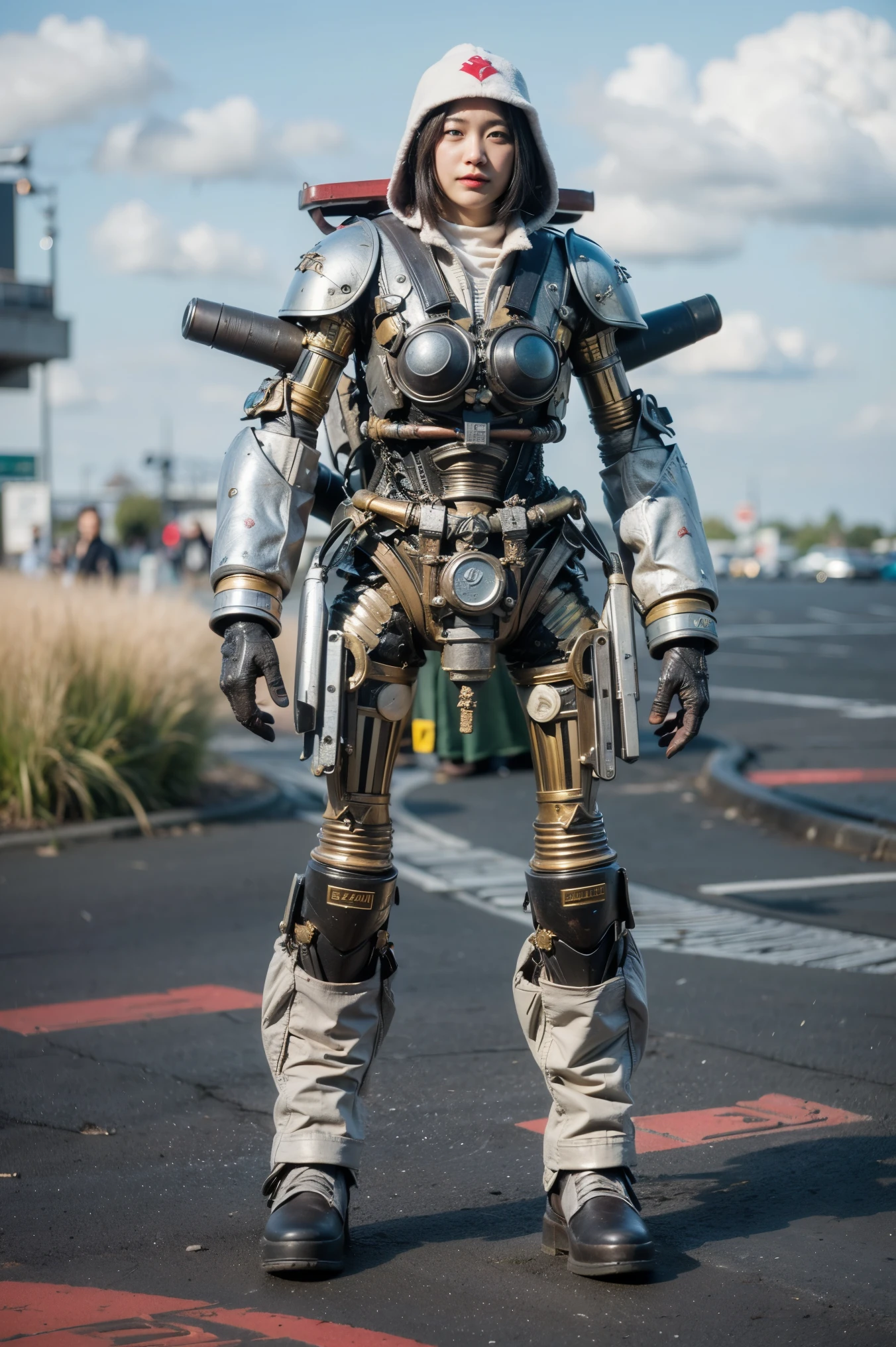 (Completely live action:1.37), (xtremely realistic textures:1.37), (masterpiece, best quality:1.2), (8k uhd, 16k, 32k, ultra high res), amazingly realistic skin, amazingly realistic photo, superrealism, (photorealistic:1.37), (RAW photo), extremely realistic, (extremely realistic all details), (extremely realistic all textures), extremely realistic lighting, extremely realistic shadow, (japanese girl:1.5), ((young face)), smiling, happy, extremery realistic face, extremely realistic skin, extremely realistic eyes, extremely realistic background, extremely realistic detail up, kkw-ph1, ((extremely intricate details, knight armor, elf ear))