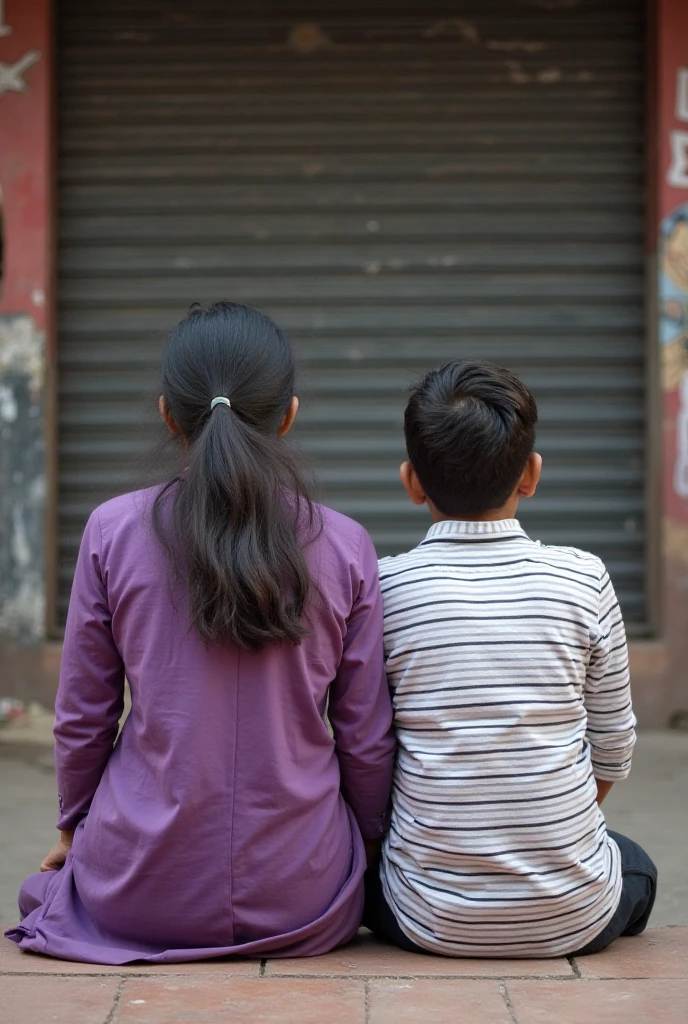 A boy and girl do it