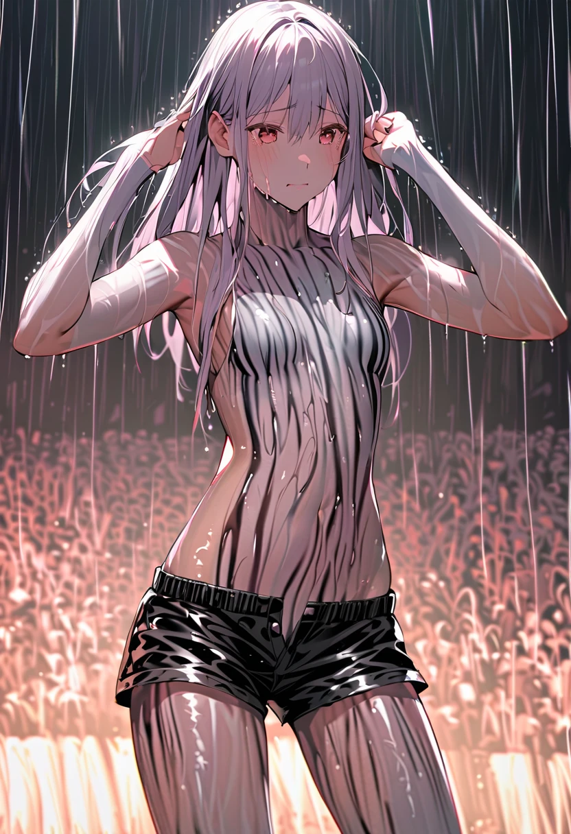 Urinating,naked
