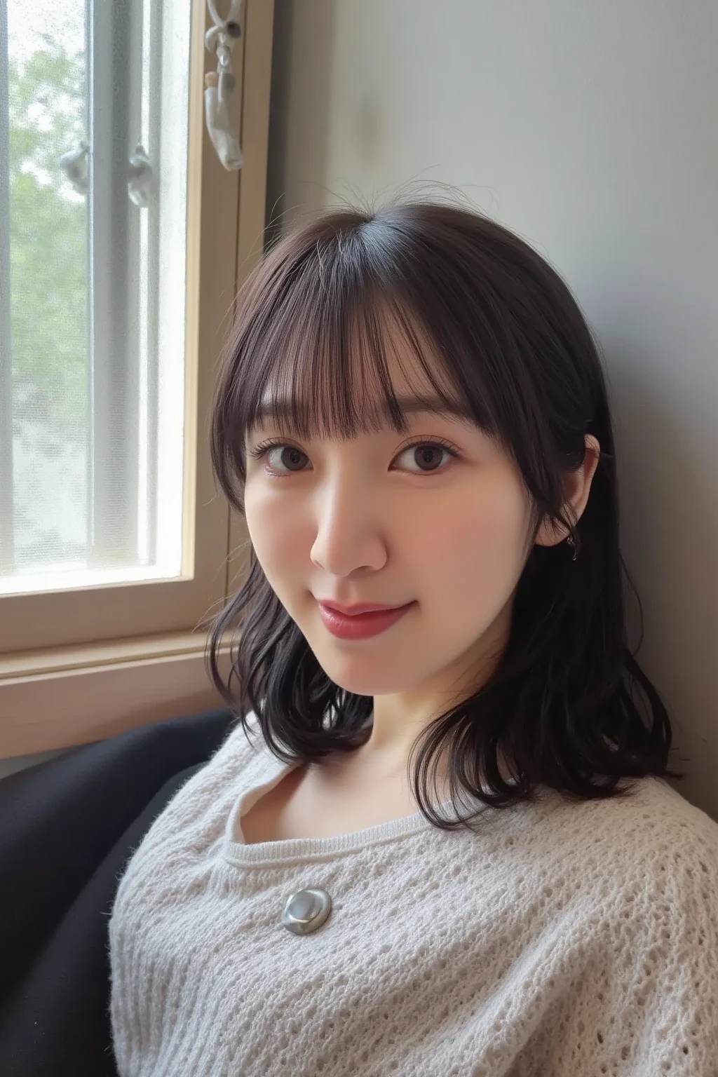 ( masterpiece, Highest_ quality:1.2), 1 girls on the left, Alone, cute, Huge_chest:1.4, schools_ girls on the left_clothing:1.5,  detailed eyes, detailed lips,  long eyelashes,  beautiful,  Elegant ,  gentle expression, complicated details, photorealistic,  studio lighting ,  bright colors, realistic,  warm color lighting,  cinematic , 詳細な背景, class_room:1.3