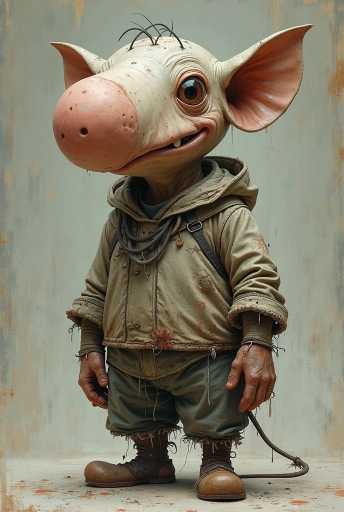 create Bruno the big-nosed one in the putriro