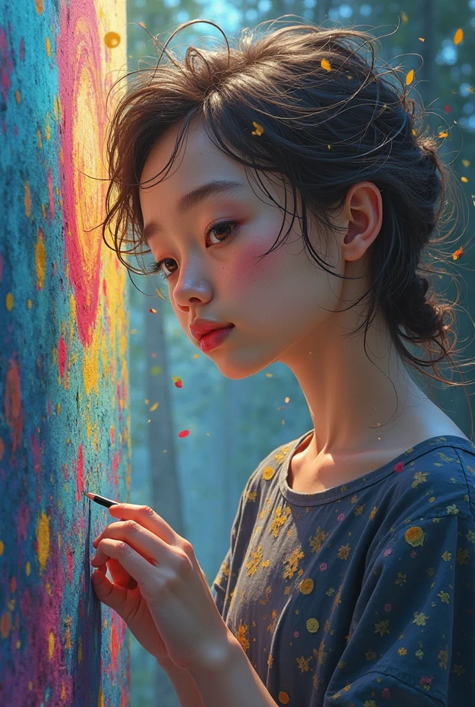 Colorful, multiple colors, intricate detail, splash screen, photorealistic, intricately detailed fluid gouache painting, calligraphy, acrylic, watercolor art,
masterpiece, best quality, 1girl, <lora:kwFemaleBeta42_SDXL_v1:1>,
asian