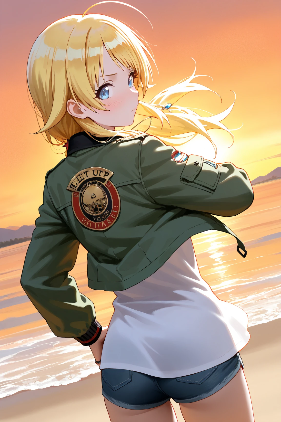 (zPDXL2),  score_9_up, BREAK
(zombie:1.3), (female, skinny girl, solo), with parted hairstyle, (blonde hair), (have 1eye), (Airplane Pilot, civilian pilot cap, civilian pilot white outfit), scene background, BREAK
AissistXLv2, unaestheticXL_bp5, SimplePositiveXLv2, zPDXL2 PonyXLV6_Scores