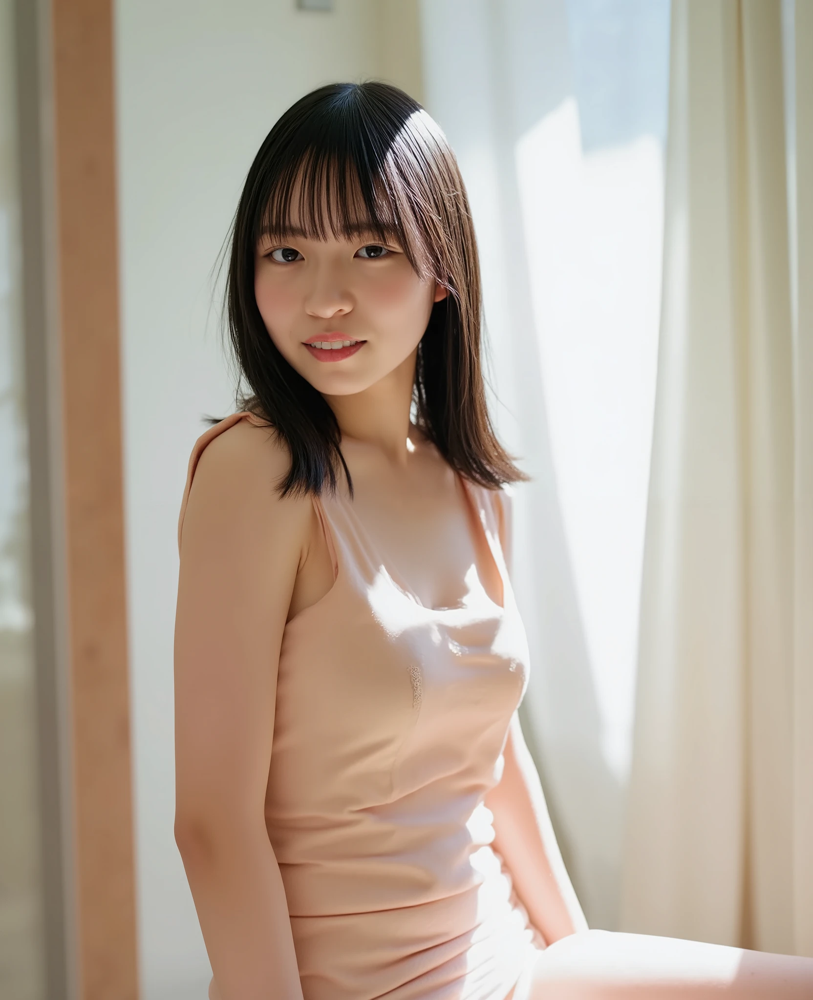 あ   Completely nakedで振り返？smile     、     back shot  , woman,         masterpiece,        high quality,    beautiful eyes ,        high quality,    beautiful eyes ,     girl who committed penis     , (        Volume Light        ), 非常に       details CG unity                8k Wallpaper, High Concentration        ,                8k Wallpaper, 非常に       details,          super real       ,        Photorealistic,       shower thick soup       ,         absurd, (     portable    :1.2), (       high contrast  ),          photos ,        detailsで複雑な ,          Instagram         ,        portrait　 hairstyle　  hairstyle , 非常に       details,          digital paint         ,          art station     ,        concept art   ,         smooth,              正面から濃厚な vulvaが見えます,      Art of    ,     girl who committed penis     , (      Small natural breasts        ),               normal shoulder width      , , (((   アビーの制服       photos )      details,         thighs, Natural Skin Tone, Natural contrasts、 、全身             Completely naked、             Completely naked、      vulvaが見えますこちらに向かって             Completely nakedで立っている、  from below、          small breasts     、 Ａ       cup breasts、       vulva、 standing naked、I can see thick       vulva 、 濃い      vulva、長い       vulva、 Lots of       vulva to hide pussy 、smile here、I can see long       vulva that extends to my navel 、        slim figure、: 、      small breasts  、    When you twist your hips    、           Completely nakedで振り向いてお尻を見せる、     details Mr    、 vulva、   Striptease、my beautiful butt sticks out