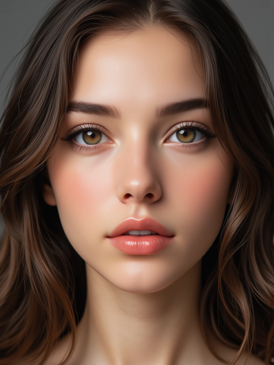 High-quality work，Realistic works，Super premium graphics，8K HD CG works，high quality graphics，High-definition and exquisite CG works，10x pixels，Ultra-fine details：1.1，Advanced technical details：1.1Realistic photo effects，Interior lighting effects：1.5，natural soft light：1.5. Light effect（Virtual light effects：1.8），ultra high resolution，Clear eyes，Double eyelids look good， pretty face, The face shape is perfectly proportioned, hyper photorealism, Cinematic lighting, projected inset, surrealism, Masterpiece, Realism，Amazing Cleavage，