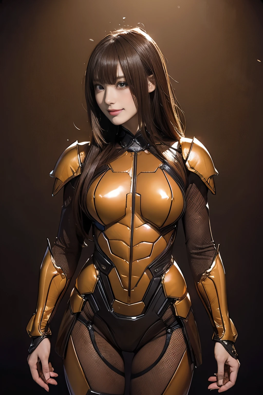 (high resolution,masterpiece,best quality,extremely detailed CG, anime, official art:1.4), realistic, photo, amazing fine details, all intricate, gloss and shiny,awesome many layers, 8k wall paper, 3d, sketch, kawaii, illustration,( solo:1.4), perfect female proportion,villainess, (fusion of dark brown cockroach and lady:1.4), (brown cockroach form lady:1.2), (brown cockroach lady:1.2), (fusion:1.2), (solo:1.4), (evil smile:1.2), muscular, abs, (cockroach brown exoskeleton bio insect suit:1.4), (cockroach brown exoskeleton bio insect armor:1.2), (brown transparency cockroach wing:1.4), (brown cockroach antennae:1.3),