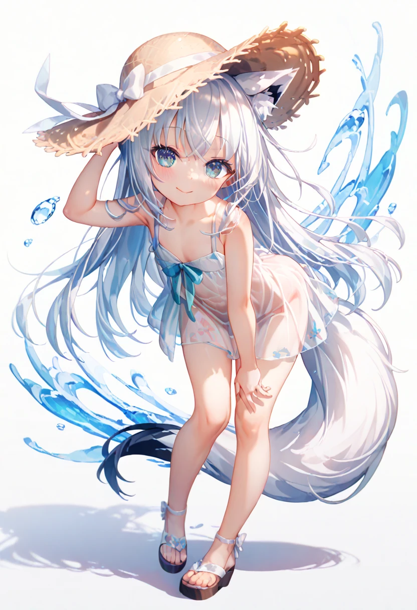 (masterpiece:1.3), (best quality:1.2),(2D:1.0), (anime:1.0), (illustration:1.0), (sharp:1.2), (reflection, refraction:0.8), (light rays, dappled light, light glare, lens flare:1.0), (clear, shiny:0.8), (impasto:1.1), (ultra-detailed:1.0), perspective, (underwater:1.3), scenery, air bubble ADDCOMM
scenery ADDBASE
from side, full body, floating hair, freediving, (dog_girl, anthro_female_dog:1.2), (fluffy_fur, skin_with_fluffy_fur:1.2), (full_body_fur:1.2), dog_ears, dog tail, solo, cub, (loli, petite, young_female:1.1), flat_chest, kawaii, cute, yellow fur, grey eyes, long_hair, white hair, red_bow_bikini BREAK
(angelfish) BREAK
(shoal of fish) BREAK
(coral), coral reef BREAK
nothing but water