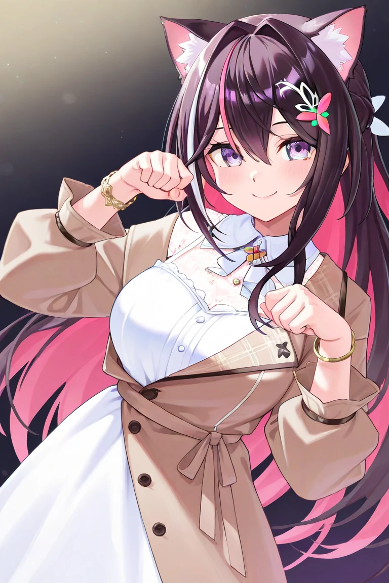 best qualityer,tmasterpiece,(tilt:1.4),
1girll, yuzuriha_(jigokuraku), Purple hair big breasts, with brown eye, ninjartist, JK school uniform, adolable, (Speaking heart:1.4)(Be red in the face:1.1), heart - shaped pupils,full face blush,steamy,sweat leggs,Japanese exterior,the night,