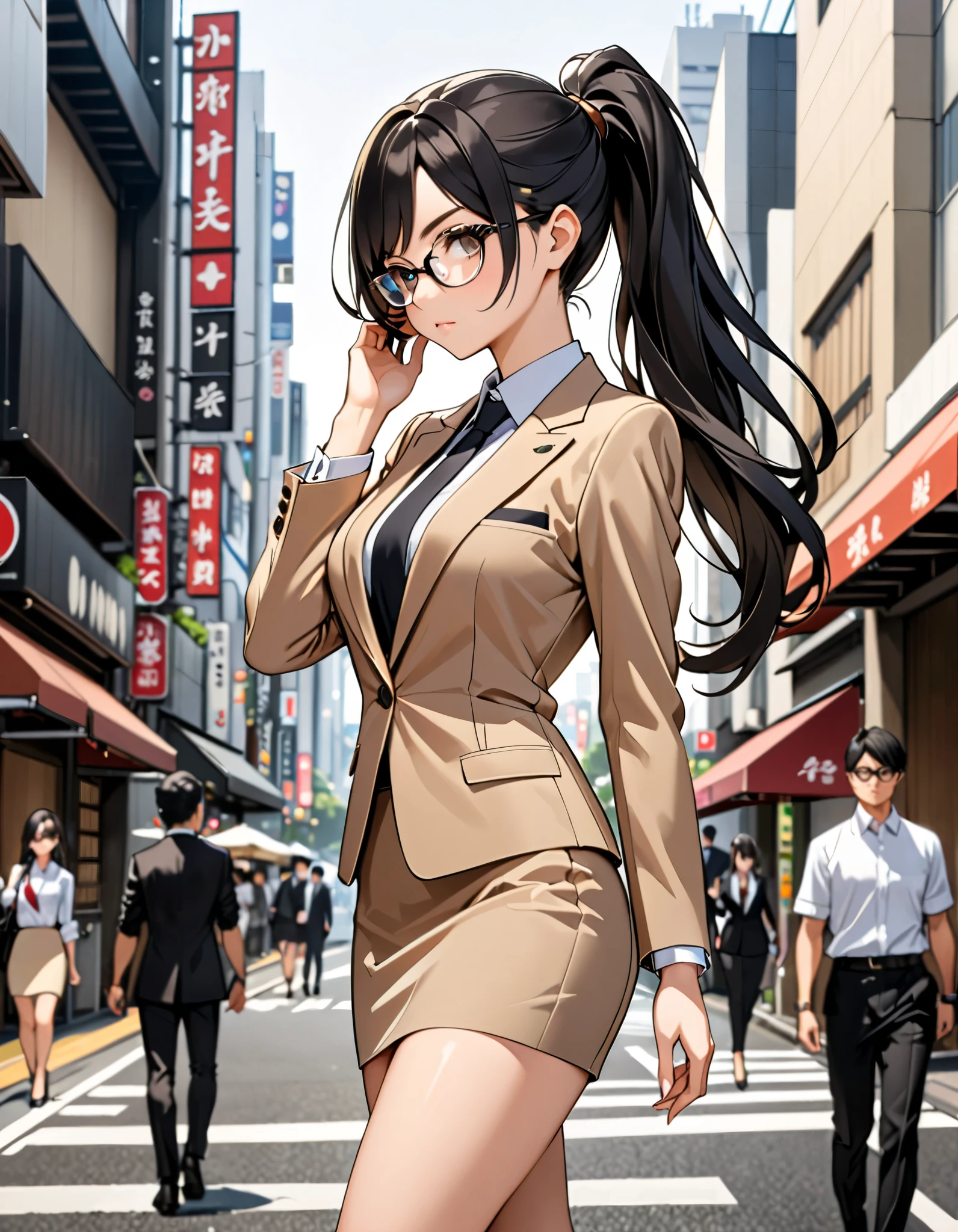 JessicaGomes, 37 yo, clothed, fancy clothing, ,, (high heels):2, stilettos:2, 1person:2, 1girl, Nakano,<lora:JessicaGomes:1>