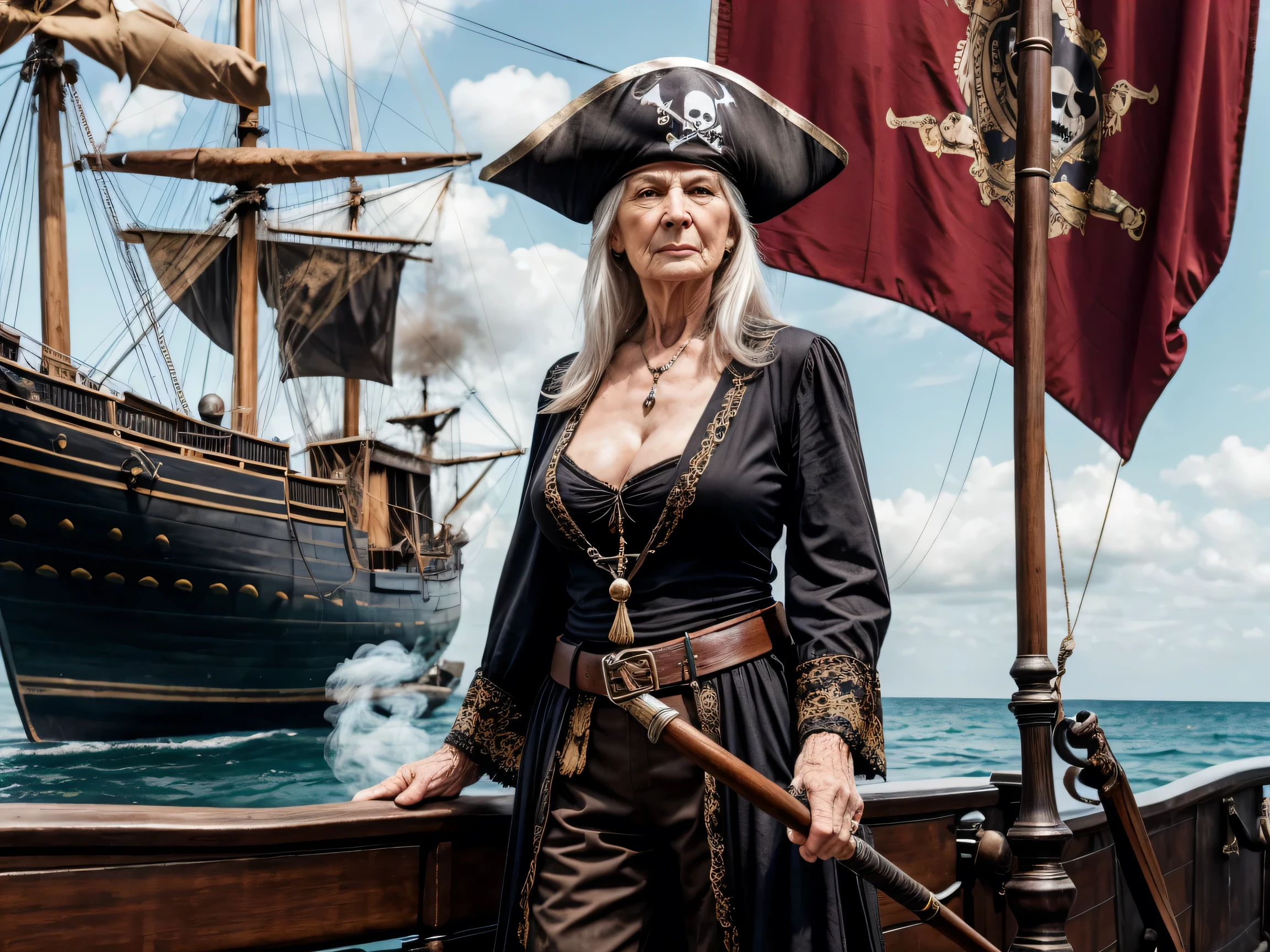 Portrait <lora:AlenaSchillerova:0.9> (AlenaSchillerova:1.2) as pirate
