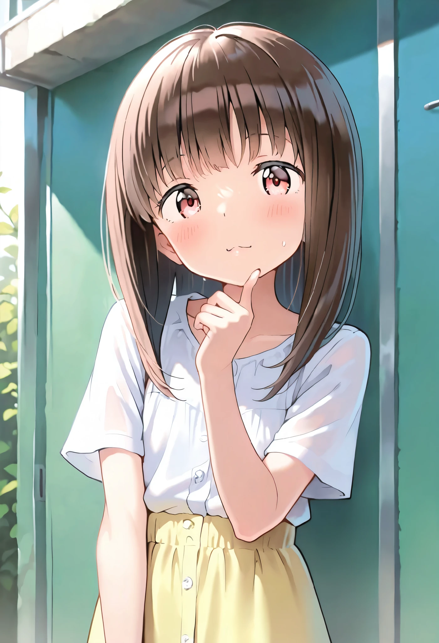 cute girl, 1girl, solo, ultra detailed, highres, general, masterpiece, best quality, amazing quality, very aesthetic, absurdres, newest,
