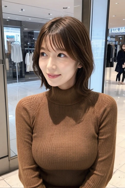 In 8K、RAW photo、highest quality、realistic、Photoreal、professional lighting、masterpiece、very delicate and beautiful woman),Ulchan-6500-v1.1, (Raw photo:1.2), (Photoreal), beautiful details, (genuine: 1.4), A simple 33 year old wife、(Wear a high-neck knit dress that shows off your body line)、(super realistic pantyhose:1.3)、thighs thighs、sitting on a park bench、height: 156 cm, Slightly chubby body type、japanese model, short layered hair、laughter、smile、japanese girl, neat japanese woman, japanese goddess, innocence、huge file size, High resolution, very detailed, highest quality, [masterpiece:1.6], enlightenment, very detailed,  finely, highest quality, 8k wallpaper, movie lighting,  cute droopy eyes beautiful big eyes juste piece)), highest quality, 1 milf, eye shadow, portrait, ((full body shot:1.3))、((とても愛情深いsmile:1.2))、((elegant brown hair:1.4)),((short hairstyle:1.4)), 　shiny skin、exposed thighs!!!、