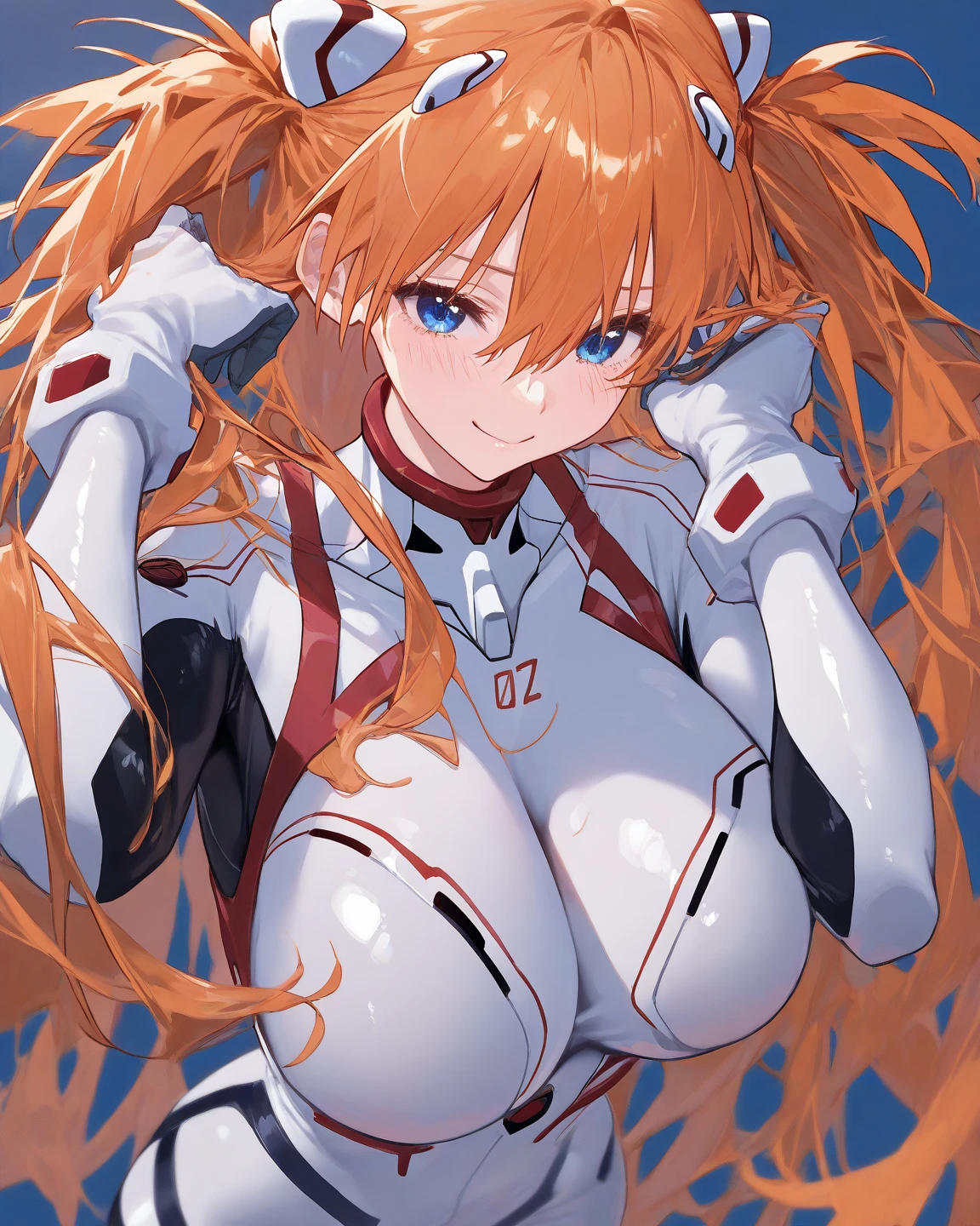 Kurisu Makise toute nue avec un air sexy