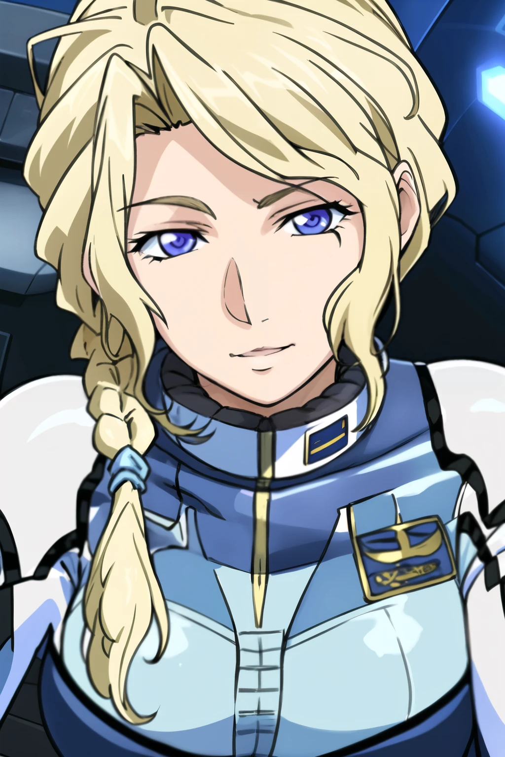 white outfit,black purse,bodysuit,
blonde hair,blue eyes,braid,bangs,
1 girl, 24yo,mature female、,Beautiful body,Beautiful Nose,Beautiful character design, perfect eyes, perfect face,
looking at viewer, in the center of the image,(Upper_body),(close-Up),(Focus on her face),
NSFW,official art,extremely detailed CG unity 8k wallpaper, perfect lighting,Colorful, Bright_Front _face_Lighting,
(masterpiece:1.0),(best_quality:1.0), ultra high res,4K,ultra-detailed,、cockpit in the background、sitting in the cockpit、 泣き顔、口を開けて叫んでる、
photography, 8k, HDR, highres, absurdres:1.2, Kodak Portra 400, film grain, blurry background, bokeh:1.2, lens flare, (vibrant_color:1.2)
(Beautiful,large_Breasts:1.4), (beautiful_face:1.5),(narrow_waist),