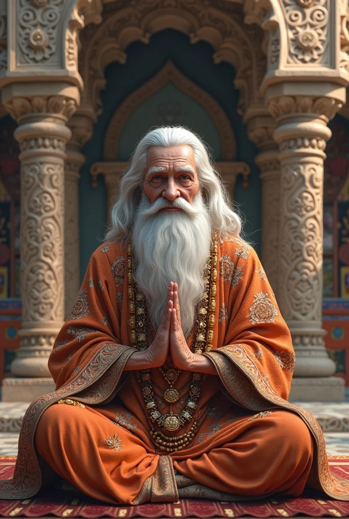 Create in 3d Guru Gorakhnath a saint toured India and composed many important texts