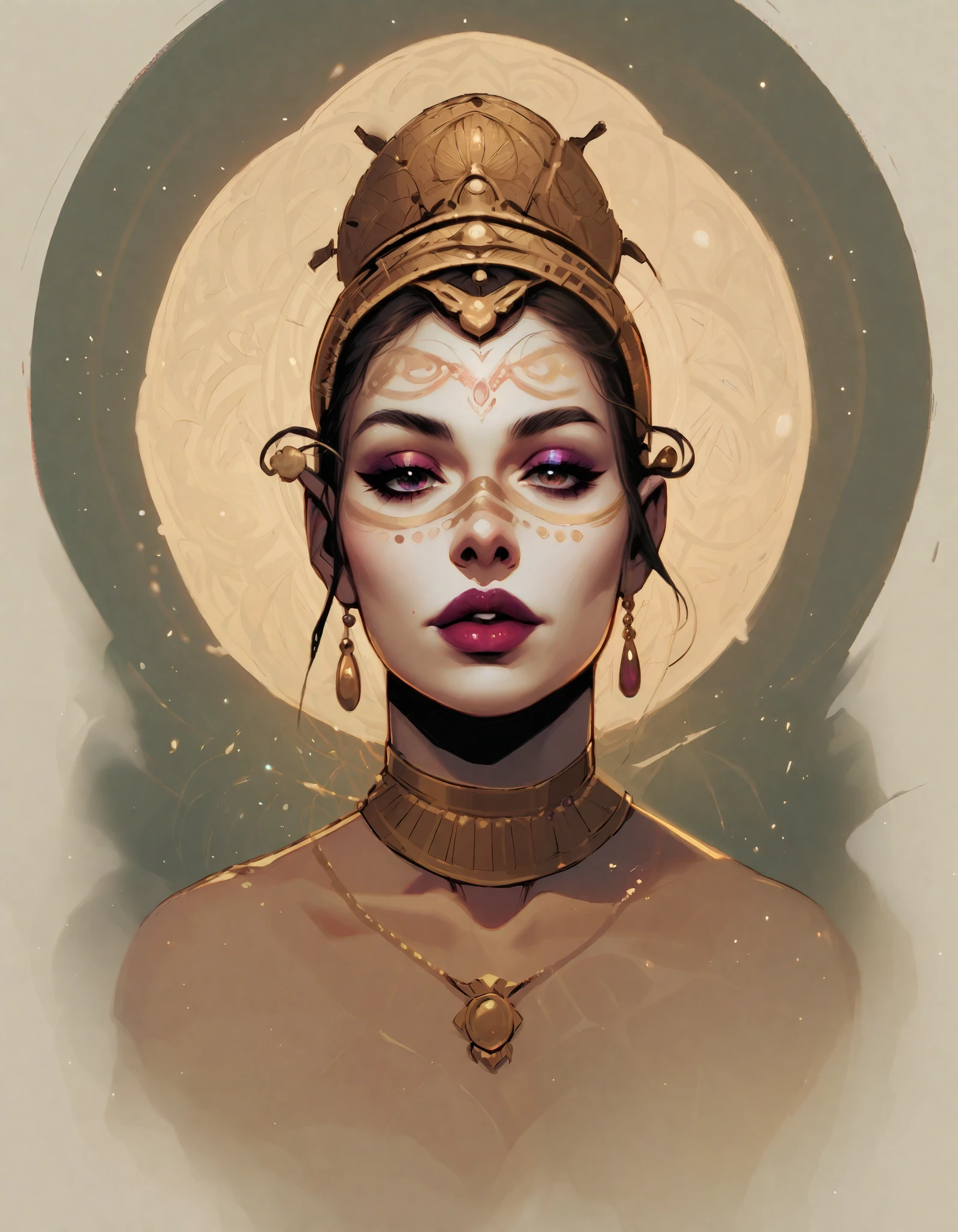 Sexual creature. Ancient Sex Djinn. Intricate psychedelic skin. Beautiful appearance. dnd character. dnd.