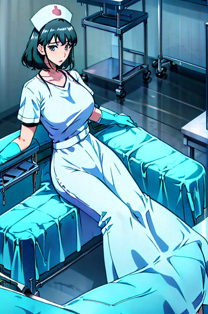 nurse uniform,hospital, latex nurse suit,nurses,busty,elbow gloves,labcoat,blonde hair woman,red eyes , gigantic ,medical instruments,asian nurse,two nurses,speculum,examination room,oversize ,big ass ,strap on, lay on table ,legs spreaded,giving birth,gyno chair , dentist,Milf,latex,black uniform,oversize breasts