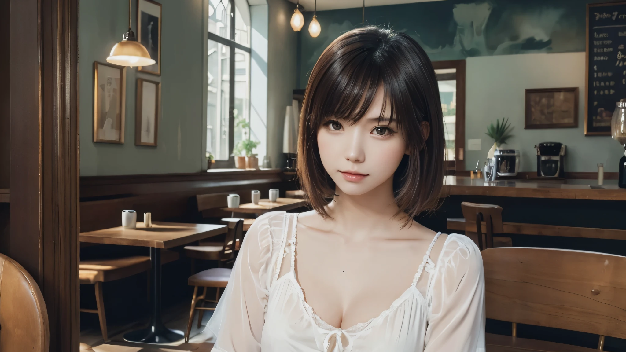 Portraiture、8k、high quality、Realistic Photographic Images、50 years old、Japanese women、Wrinkles around the eyes、、Beautiful Black Hair、short hair、short hair、light makeup、A kind smile、Laughter、Short sleeveの服、Bright colors、Casual clothing、Short sleeve、Short sleeve、mini skirt、、4K、high resolution、Realistic Photographic Images、Japanese women、45 years old、Pure Japanese humanity、Beautiful wife、Upper Body、美しいchest、chestの腫れ、chest、、light makeup、、Pure beauty、Mature Woman、A refreshing smile、Open your mouth、Black Hair、black eye、

Small restaurant、Sit on a chair、Snack Mom、Dimly lit room、counter、Shochu bottles lined up、Large bust、chestの谷間、What happened to your thighs?、