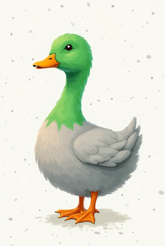 by inkplasm, (by bigcozyorca:0.8), by cumbread, by ismail inceoglu, by nezumi \(artist\),
(photorealistic,:1.2) SFW, (blank_expression,:1.2) looking_at_viewer, side view, solo, (feral, duck, anseriform, avian, wings, winged arms, tail feathers, webbed feet, anatid bill:1.4), full-length portrait,
simple background, white background,
<lora:astyle_Furtastic_Detailer:1>