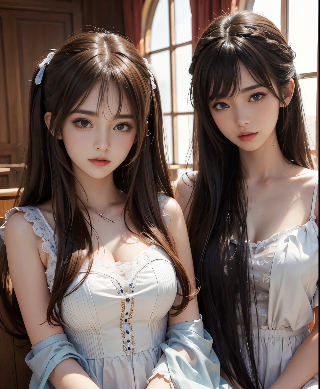 ( masterpiece、TOP QUALITY、TOP QUALITY、Official Art、 beautiful and beautiful :1.2)、(one girl:1.3)、twin tails,beautiful breasts,1People Women、( brown hair shortcut )、Smooth and beautiful brown hair、 reflective, light brown eyes 、I've gained a little weight、 small breasts、 butt is small 、((( Don't Fidget Smile )))、
let's think about it step by step ,TOP QUALITY、 masterpiece、 Ultra High Definition 、 8k、 show anime style 、 Softline Art 、 digital enhancement 、 shojo anime touch, shojo manga core, Flowing fabric、Soft Drawing、 Super Detailed Digital Anime Art 、 Clear Face Description 、 highly detailed girl cartoon character art、 Ultra Detailed Manga Style 、 TOP QUALITYの色、
The costume worn by the ren's sisters 'TV Programs、Dancing