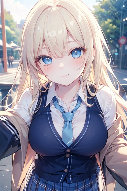 (masterpiece:1.5、Photorealistic:1.4,High Saturation:1.4、high resolution:1.4)、,(spot light:1.2、Exquisite beautiful eye:1.5,)、
(kind eyes、tareme:1.4),()、(Cute Face、Eyes in Love:1.4)、(blonde hair:1.5)、(middle hair:1.5),(sidelock :1.9),(blunt bangs:1.3),(1 girl)、(aqua eyes:1.2)、(upper body:1.5)、(fingersmile:1.5)),(stand)、()、(head tilt) ,(),(medium breasts),(),(lace white bra in a open collared shirt:1.5),(pencil Skirt:1.3),(surrounded by a crowd:1.5)、()、()、Slim Body(),Shiny Hair、girl、zydG