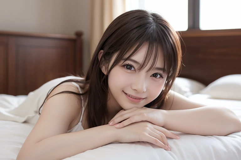 Realistic Photo Quality Japanese Model Is Lying On The Bed SeaArt AI realistic-photo-quality-japanese-model-is-lying-on-the-bed-seaart-ai