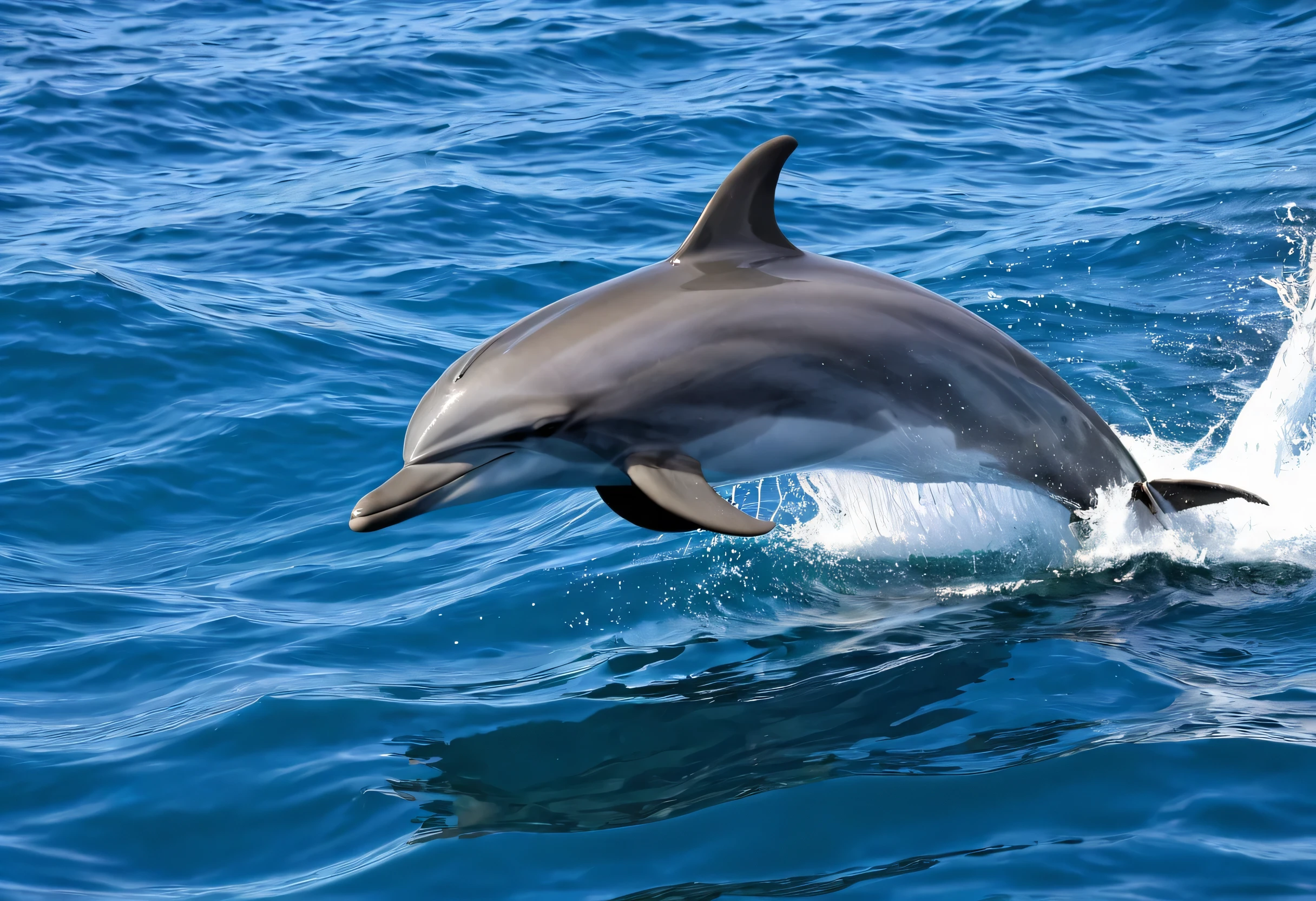 dolphin swimming in the water with its head above the surface, dolphin snout under visor, dolphin swimming, dolphin, dolphins swimming, dolphins, dolphins and swordfish, Her!!!!!, Photo by profile in the water , close-up!!!!!, close-up!!!!!, photo taken from a boat , side view, side view, long flowing fins