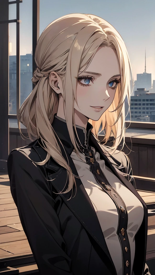 portrait realistic, sexy mature woman, blonde hair, 4k resolution, high quality cg, beautiful cg, soft light,