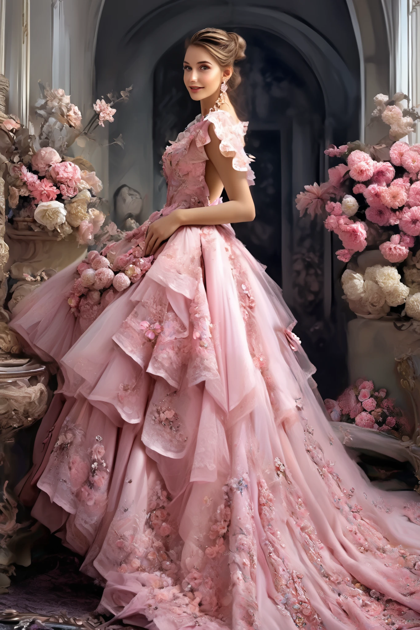 digital art, happy, memorable , breathtaking , photoshoot, hyperrealistic, fashionable