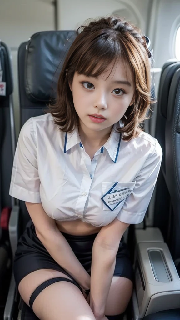 sfw, (realistic photo of 18 year old gorgeous paramedic 1girl in the back of an ambulance:1.2), skin-tight paramedic outfit, 4k, 8k, HDR, (depth of field:1.2), bokeh, ultra detailed, (mischievous:1.2) facial expression, (fit body figure), [narrow hips], [narrow shoulders], leaning over, tight pants, upper crop shirt