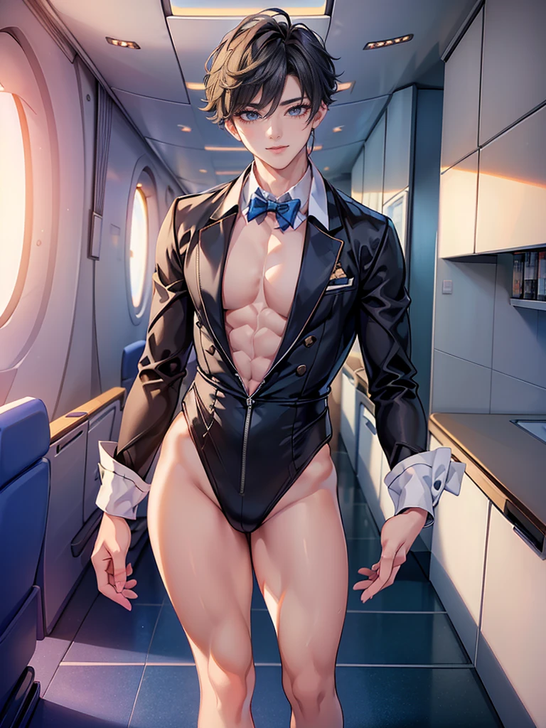 1 male, ((femboy)), Guviz-style artwork, made with anime painter studio, anime realismスタイル, Realistic anime art style, painted in anime painter studio, Inspired by Kim Taehyung, In an anime style, anime handsome guy, Inspired by Kim Taehyung, anime realism, Pink hair, A smile, a choker, Multiple piercings, Man with short hair, Male one, (((Inspired by Kim Taehyung))), bustup, hoody, ((round buttocks)), big ass, big bulge crotch, pink stockings, blue high heels, (POV from above), (Best quality: 1.5), (masterpiece: 1.5), (2.5D), (good definition), (detailed face), (well-drawn face) (1 character), (exaggerated proportions), (hentai), (perfect anatomy), (character in the center), (absurd), (4k wallpaper), (detailed eyes), (perfect hands), (perfect fingers), (skin beautiful), (shiny skin), (perfect shadows), (perfect lighting), (full body), (beautiful eyes), (masterpiece), (pretty face), is in a school toilets and a man gropes him in an erotic and vulgar way, standing