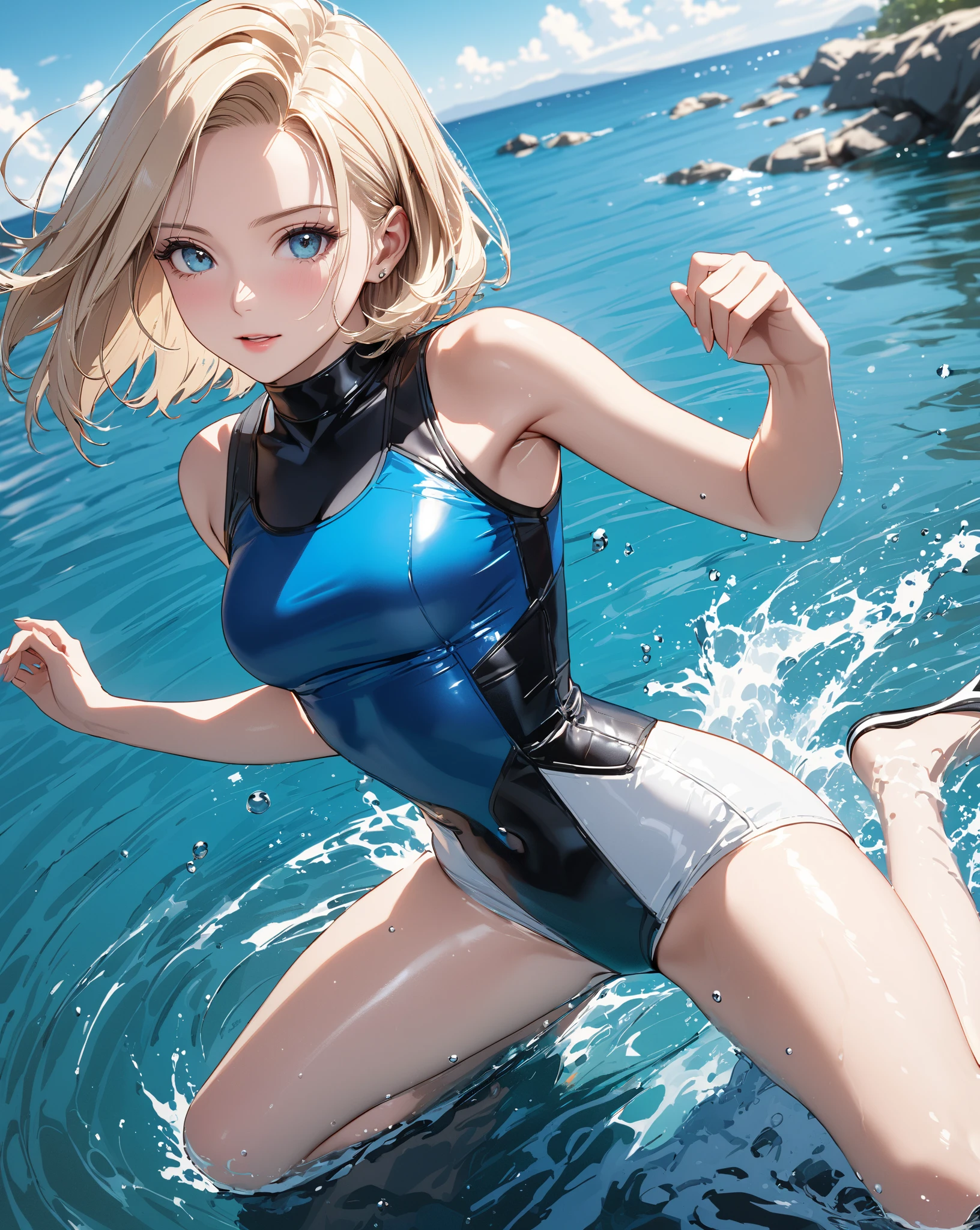 1girl, hairband, solo, looking_at_viewer, bangs, short_hair