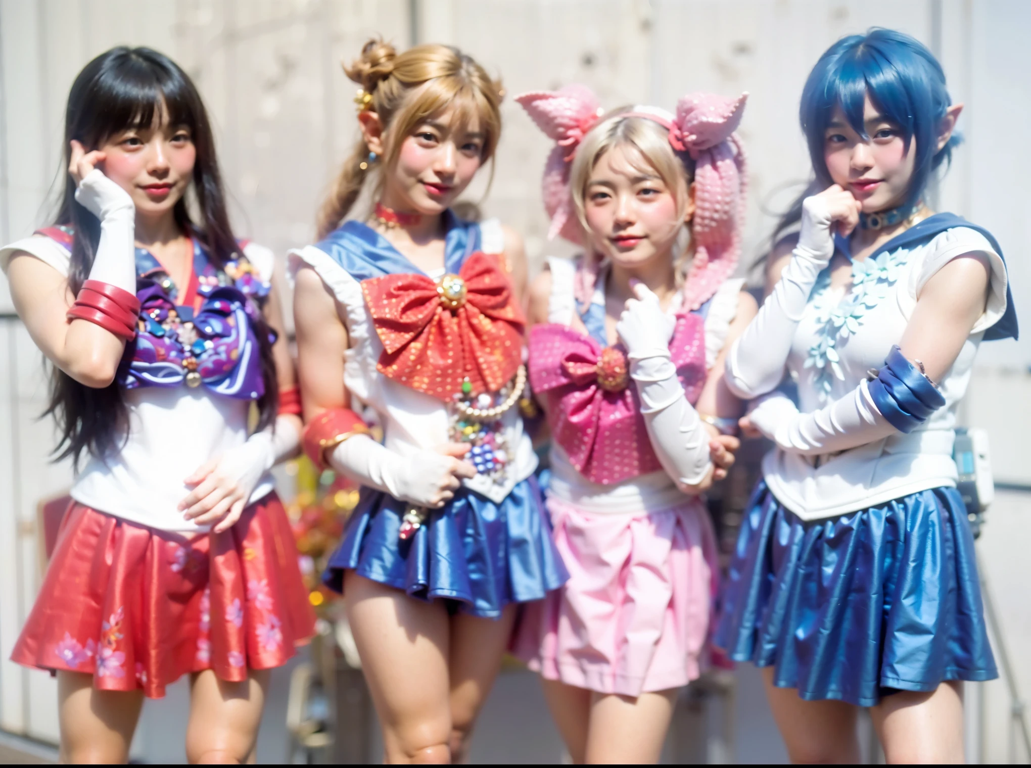 (Completely live action:1.37), (xtremely realistic textures:1.37), (masterpiece, best quality:1.2), (8k uhd, 16k, 32k, ultra high res), amazingly realistic skin, amazingly realistic photo, superrealism, (photorealistic:1.37), (RAW photo), extremely realistic, (extremely realistic all details), (extremely realistic all textures), extremely realistic lighting, extremely realistic shadow, (japanese girl:1.5), ((young face)), smiling, happy, extremery realistic face, extremely realistic skin, extremely realistic eyes, extremely realistic background, extremely realistic detail up, kkw-ph1, ((extremely intricate details, mechanical armor, dark elf, dark skin, elf ear))