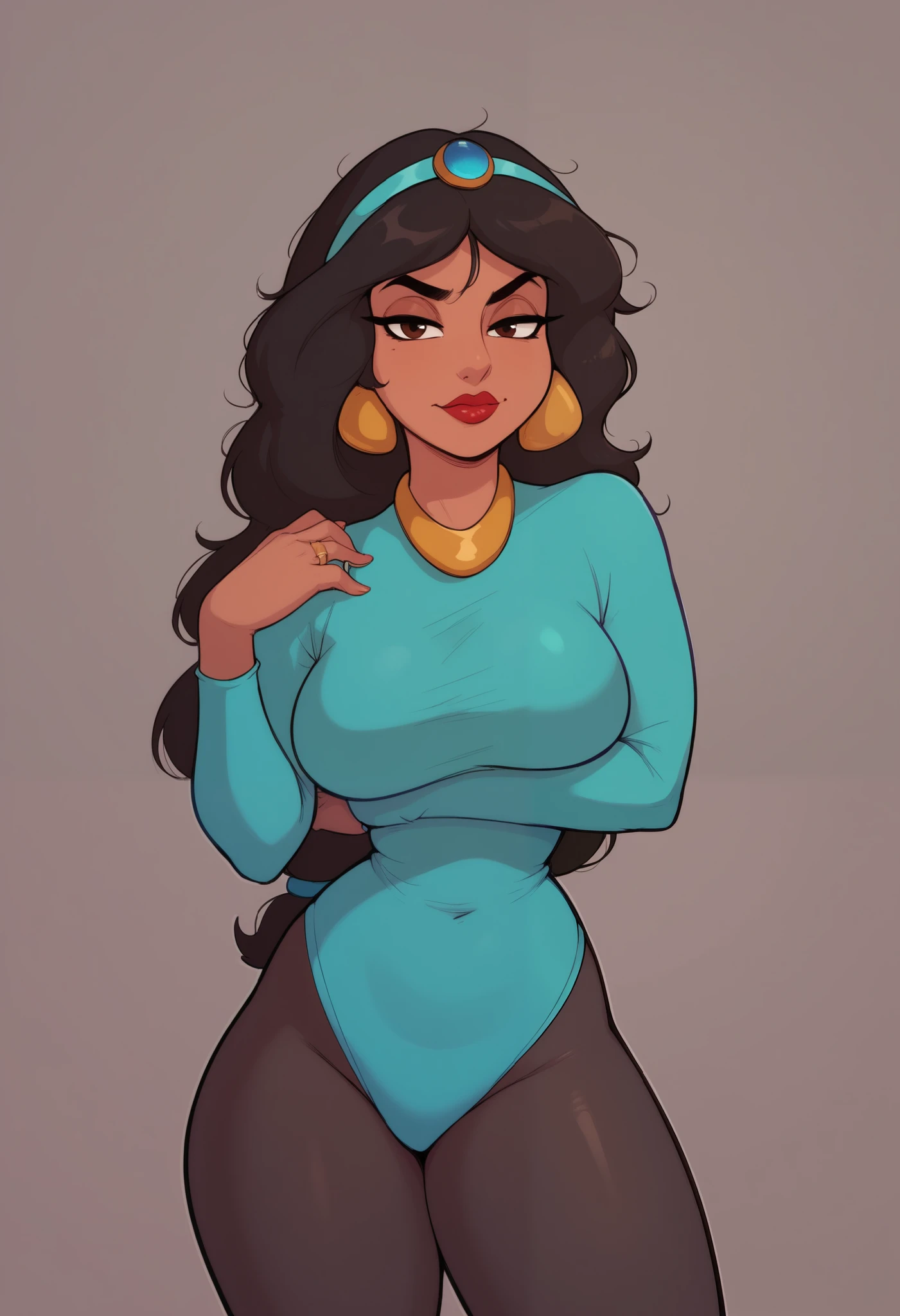 score_9, score_8_up, score_7_up, score_6_up, score_5_up, BREAK, source_anime, 1girl, disney, aladdin, princess jasmine, tight waist, large breasts, dark skinned female, wide hips, thick thighs,shirt lift, , , nipple studs, , goth, piercings,, pussy, exposed breasts, exposed pussy, fishnet stockings, makeup, slutty, lipstick, perky breasts, exposed midriff, slutty, tube top, micro skirt, dark background ,scenery,win98,g4n1m3
