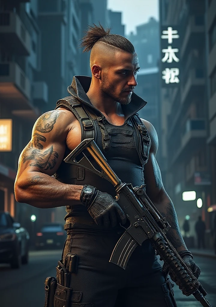 (masterpiece, best quality), intricate details, 8k, artstation, wallpaper, official art, splash art, storm in background, sharp focus, 1boy, (photorealistic:1.2) (bokeh) (best quality) (detailed skin:1.3) (intricate details) (8k) (detailed eyes) (sharp focus) son goku, angry, battle damage, blonde hair, blue sash, clenched teeth, furious, green eyes, male focus, muscular, muscular male, pectorals, sash, solo, spiked hair, super saiyan , super saiyan 1 Ultra Instinct , teeth, topless male, torn clothes, wristband,