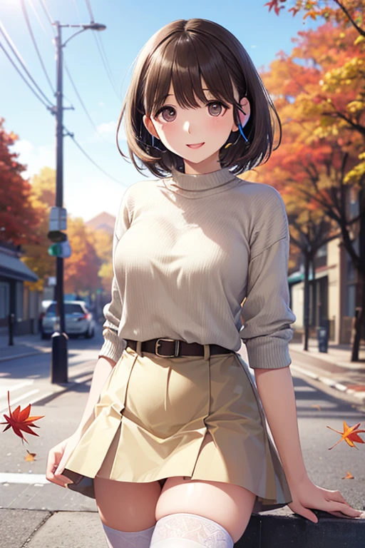 anegasaki nene, shiny brown short hair, beautiful brown eyes, smiling face, sparkling pupils, (fine grain), highly detailed eyes, highly detailed face, highly detailed eyes,, (masterpiece:1.2, best quality), ((only1 girl)), cowboy shot,cowboy shot,,
score_9, score_8_up, score_7_up, score_6, score_5_up, score_4_upanime break,sonyの headphones を着用している:1.5、 headphones 、 very young , perfect , plump lips 、 brown hair,I have my own hairstyle、A look of doubt、 and I'm wearing a big contemporary sweater 、 knee socks 、((( blurry background、Autumn street corner 、 discharge from fallen leaves ,day々view of)))、 top quality、 Egg cloth 、 Egg cloth 、 Movie Light , Professional Photographer、 Dancing in the wind , the girl on the left ,