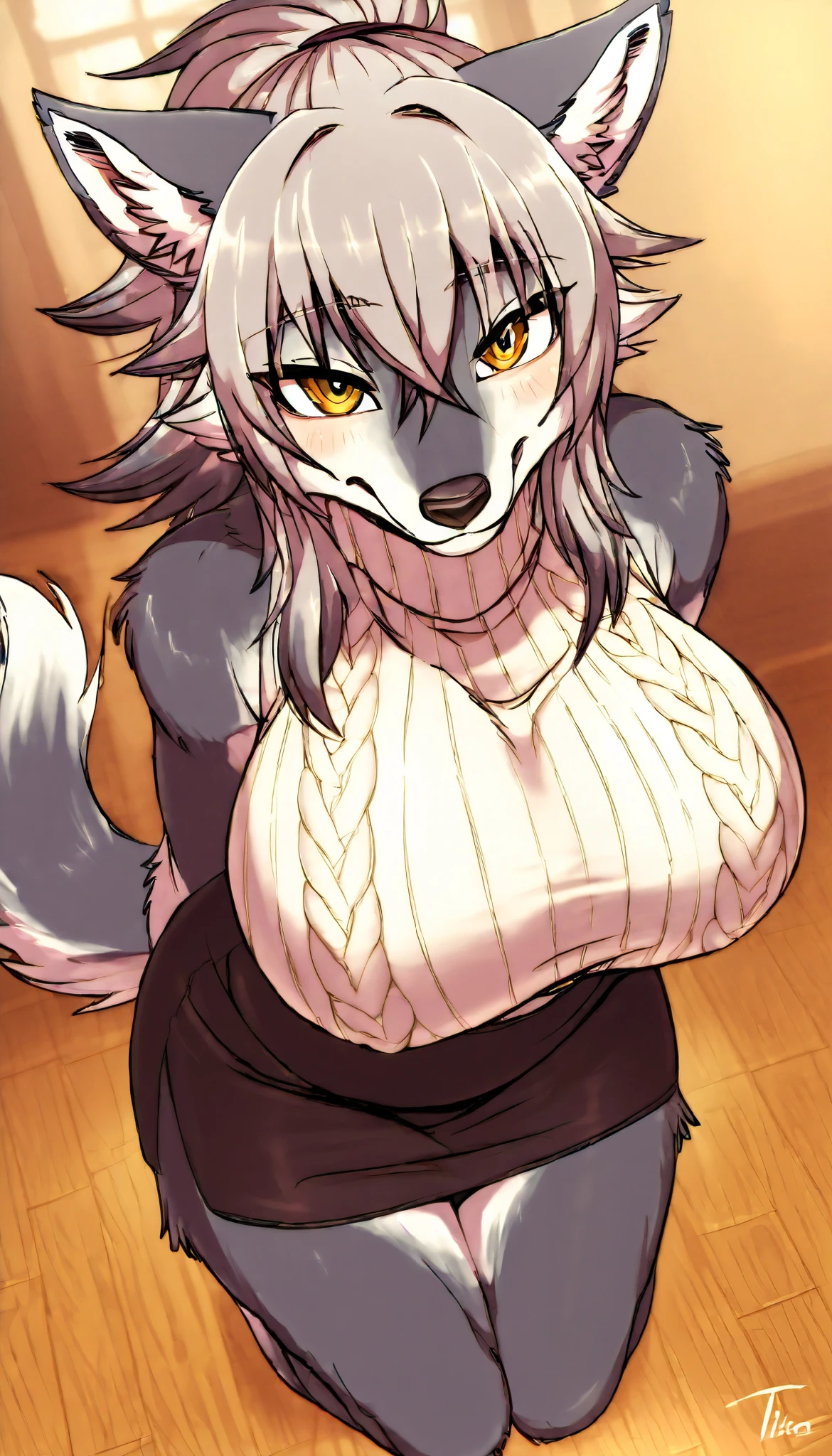 Naked anime furry