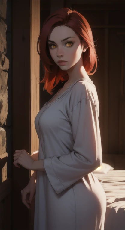 there is a woman sitting in a chair by a window, photorealistic anime girl render, realistic artstyle, 8k portrait render, cinematic realistic portrait, realistic anime 3 d style, realistic afternoon lighting, anime realism style, semi - realistic render, realistic art style, cinematic bust portrait, photorealistic artstyle, soft portrait shot 8 k, casual pose, a character portrait