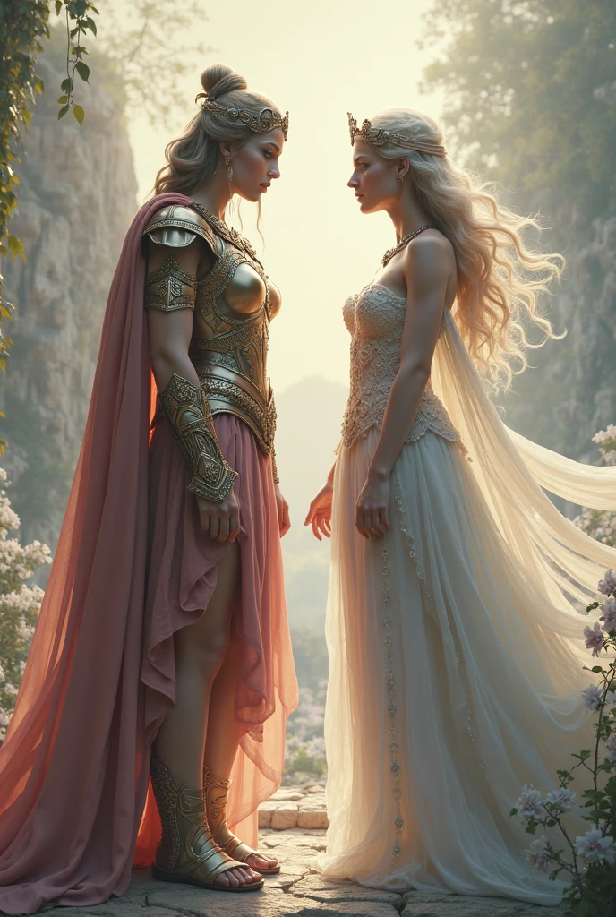 Athena creating a woman 