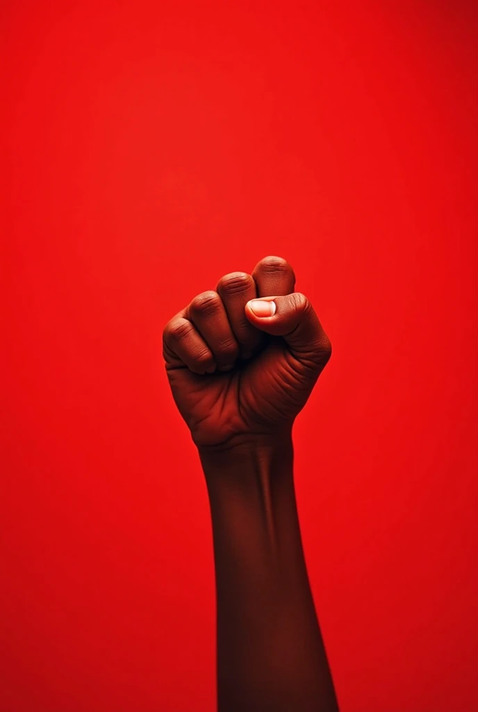 someone is holding a red and white ribbon in their hand, flag in hands up, one fist raised high in triumph, holding a red banner, flag in hands, white bandage tape on fists, bandage taped fists, red ribbon, raised fist, clenched fist, holding a white flag, standing triumphant and proud, closeup of fist, 8k, ultra sharp