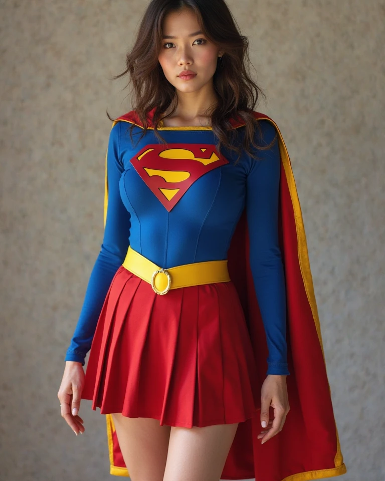 ADArmas, wearing super girl outfit