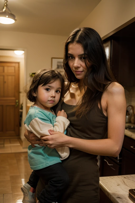 Beauty mother-in-law　Height difference　shopping　Supermarket　Black Hair　Straight long hair　hairpin　White knitted sweater　((Mother and kiddaughter have beautiful breasts)),　micromini skirt　squat, broken home, gang, (masterpiece), best quality, expressive eyes, perfect face, ((a teary beautiful kid  girl being spanked)), many lewd kids, unclad, skirt lifted, (red bottom), pinned down, puffy nips, damsel in distress, ((cute  body)),  (leg spread open),ryona, short, slap mark, dripping, spurting 