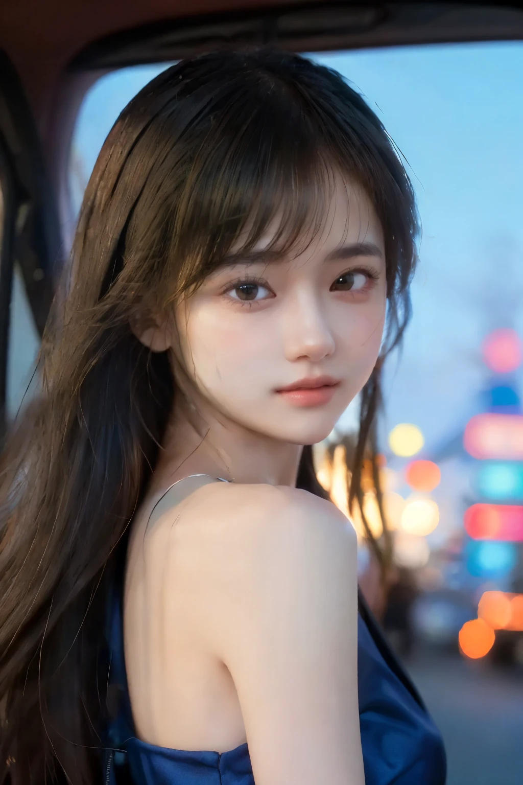 One Girl, 15 years , Sailor suit, Touching a grown body, detailed , Realistic, photoRealistic, High resolution, masterpiece, ultra-detailed, Dramatic lighting, Structure of the film, beautiful detailed eyes, beautiful detailed lips, extremely detailed face, Long eyelashes, 複雑なdetailed, Glowing Skin, Soft lighting, Warm color palette, Film Framing, Professional photography