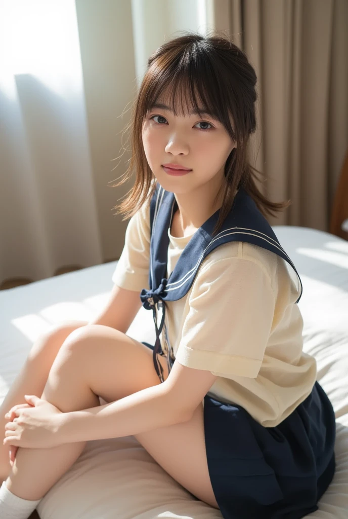 Japanese high school  girl、Schoolgirl Uniform