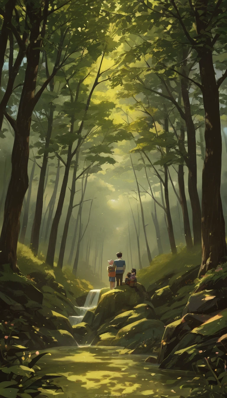 Analog Style ,Chroma V5,Nbinkupunk,(非常にexhaustiveなCGユニティ8K壁紙),Epic River Images , Book tree , Small waterfall, Thick Fog ,Award-winning photo, Color Difference, exhaustive , high definition, bloom, Monet's Style, Pissarro, and Sisley ,popular on ArtStation, Attractive Gruesome That Has Become a Hot Topic in Cloudscape Art , Art by Midjourney