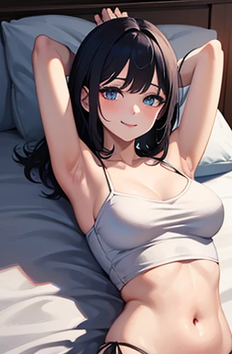 imagem 4k、1girl in、AS-Adult、Underwear、Cute underwear、Little Girl、Upper body portrait、
