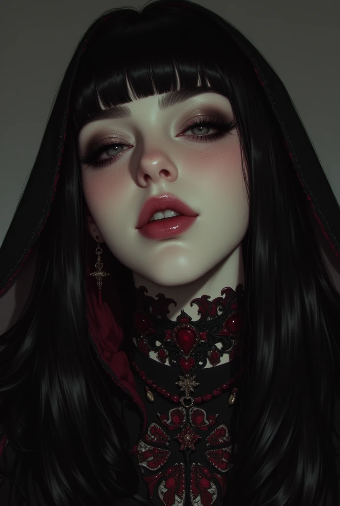 (masterpiece:1.4, best quality), (intricate details), unity 8k wallpaper, ultra detailed, (visually stunning:1.4), american girl. (nsfw), sad, (smudged makeup:1.1), sam yang, lob, very long hair, pink, (Joel-Peter Witkin:1.3), (Goth Art:1.2), <lora:add_detail:0.8> <lora:sam_yang_offset_right_filesize:1>