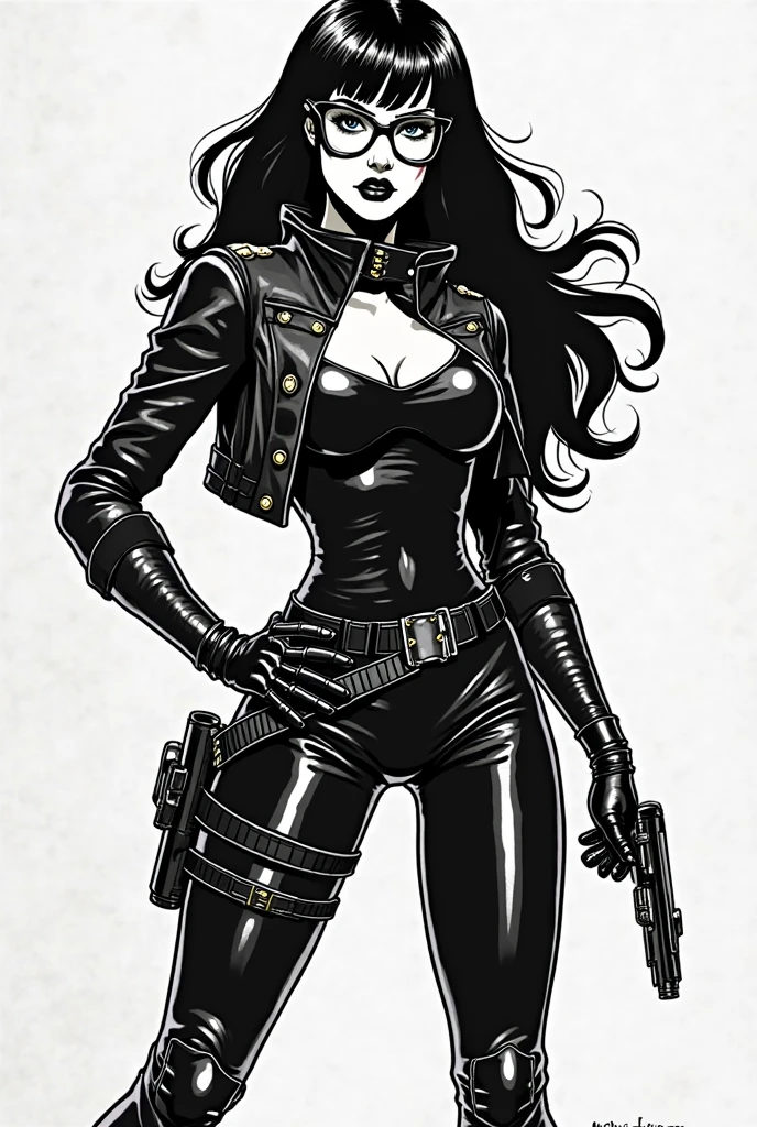 black widow scarlet johansson, Scarlet Johansson Face, symmetrical face, red hair, (huge tits:1.2), long legs, (large belt buckle:1.5)