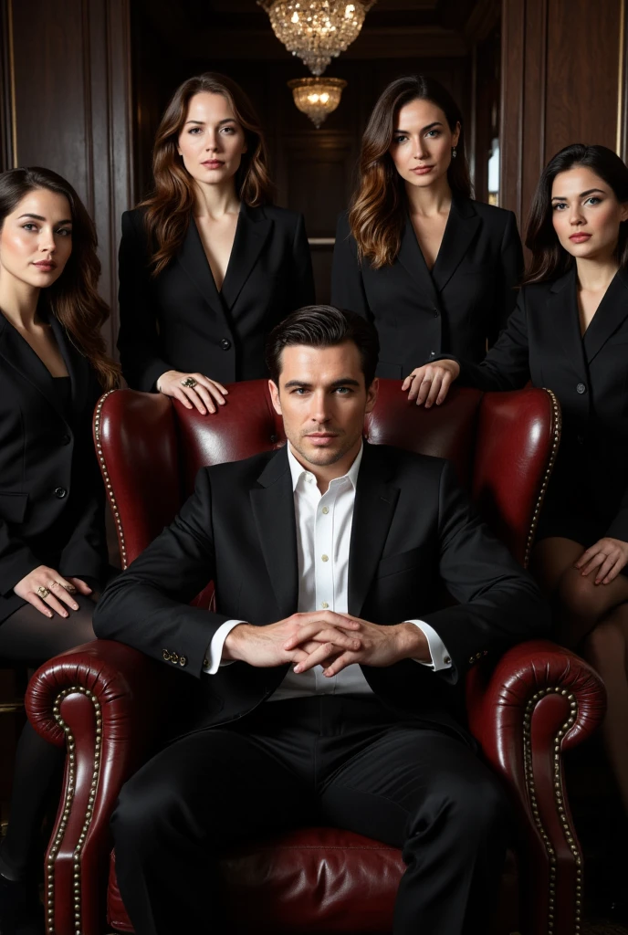 A crazy rich family potrait